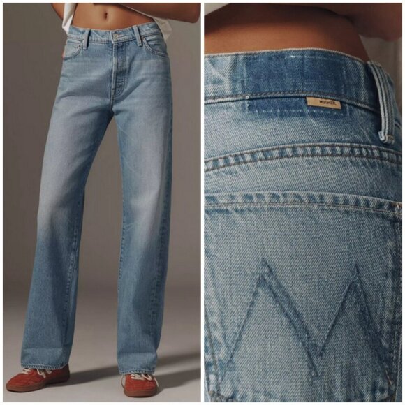 💕MOTHER SUPERIOR💕 The Dodger Button Hover Cuff Jeans ~ Funk N' Flair 29 NWOT - Picture 10 of 16